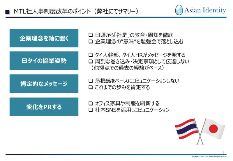 セミナーのまとめ - 村田製作所タイ法人の取り組みから学ぶ「タイの人事制度改革」