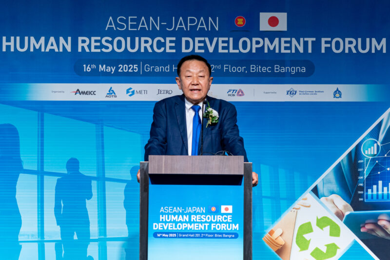 タイ工業連盟（FTI）副会長 / 人材開発研究所（HCBI） 会長のターヴォーン氏
