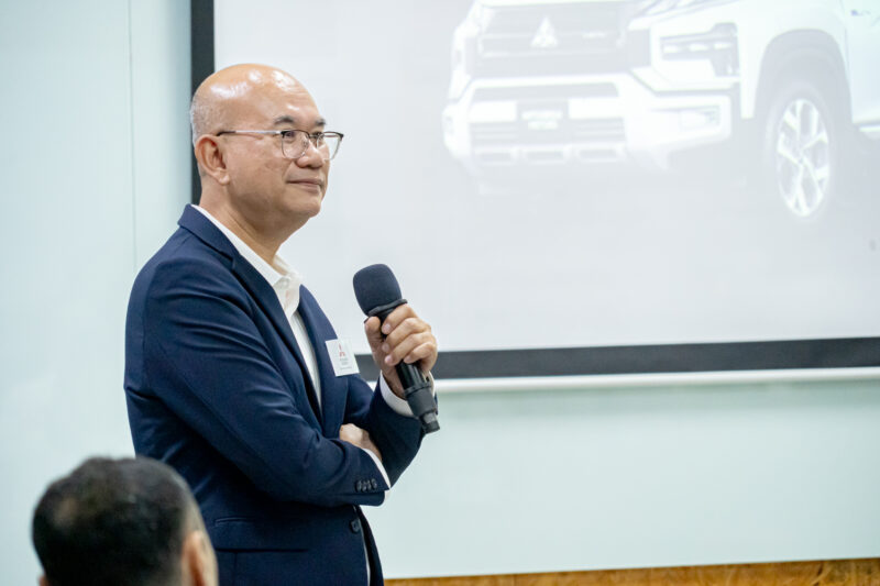三菱自動車タイ法人MMTHのサロート・マアートラート副社長