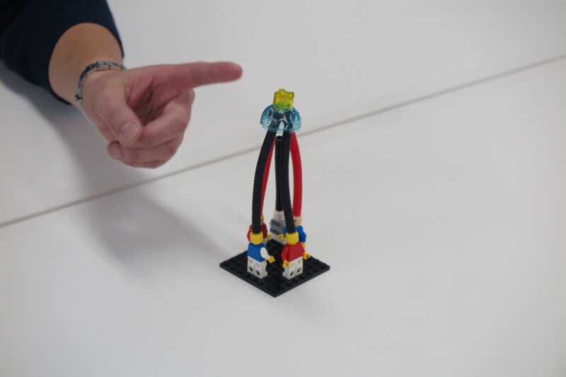 LSPセッションで作られた作品（写真提供：株式会社ロバート・ラスムセン・アンド・アソシエイツ）