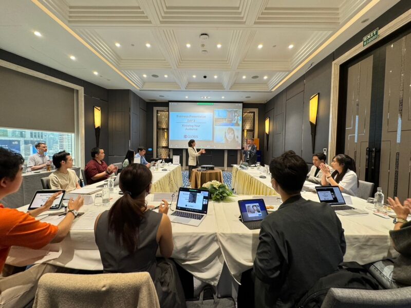 タイ・バンコクで行われているプレMBAプログラム(ハイブリッド形式)の様子 写真提供:グロービス